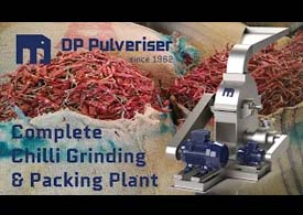 Chilli Grinding & Packing Plant - DP Hammer MIll