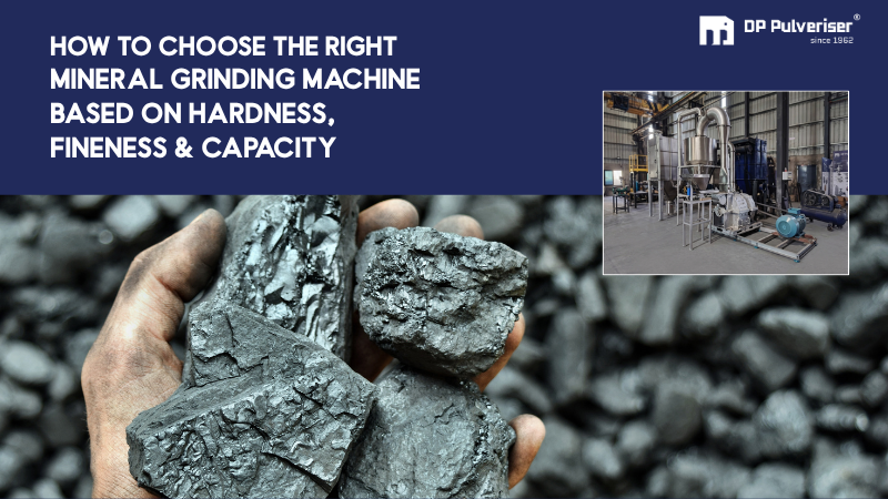 How to choose the right mineral grinding machine based on hardness, fineness and capacity
